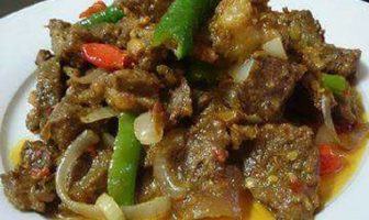 Resepi Daging Tumis Pedas